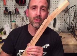 Glenn Watt Cigar Box Guitar Scarf Joint